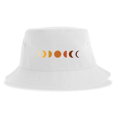 Solar Eclipse Moon Sustainable Bucket Hat