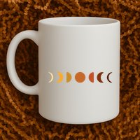 Solar Eclipse Moon Mug