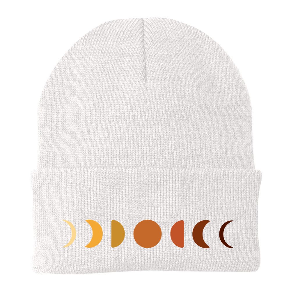 Solar Eclipse Moon Beanie