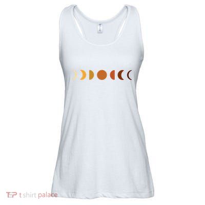 Solar Eclipse Moon Ladies Essential Flowy Tank