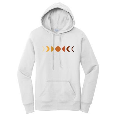 Solar Eclipse Moon Women's Pullover Hoodie