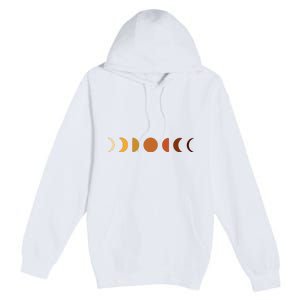 Solar Eclipse Moon Premium Pullover Hoodie