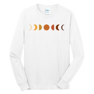 Solar Eclipse Moon Tall Long Sleeve T-Shirt