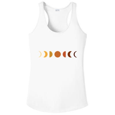 Solar Eclipse Moon Ladies PosiCharge Competitor Racerback Tank