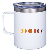 Solar Eclipse Moon 12oz Stainless Steel Coffee Mug