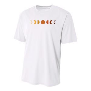 Solar Eclipse Moon Youth Performance Sprint T-Shirt