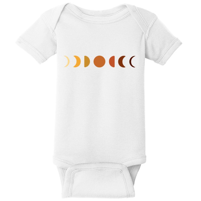 Solar Eclipse Moon Baby Bodysuit