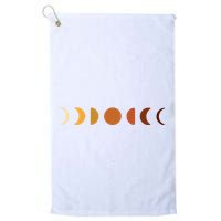 Solar Eclipse Moon Golf Towel