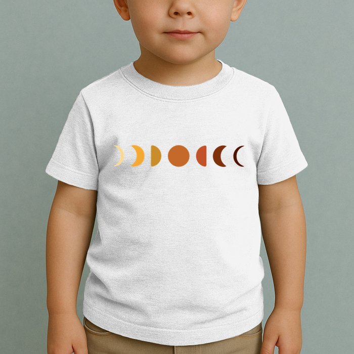 Solar Eclipse Moon Toddler T-Shirt