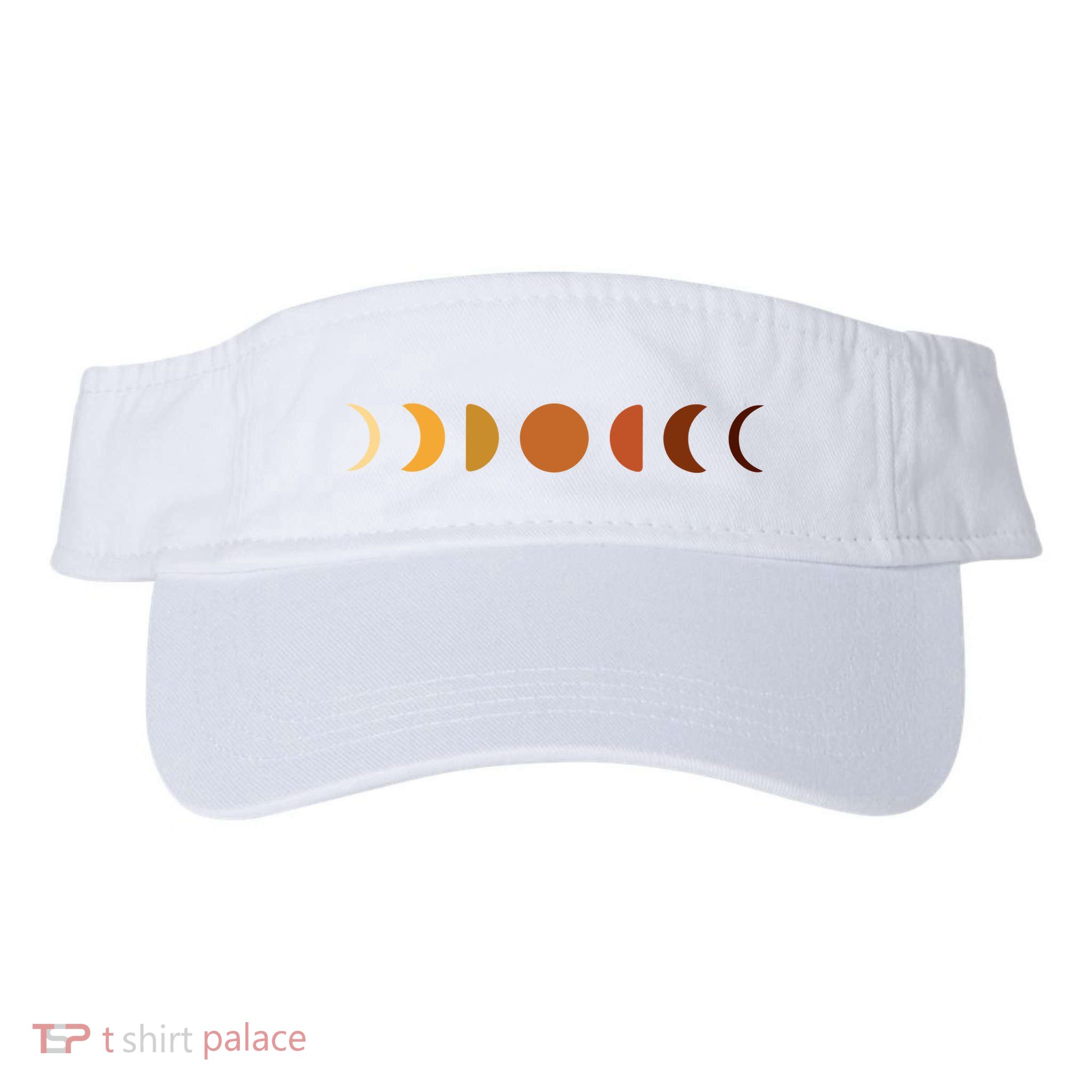 Solar Eclipse Moon Valucap Bio-Washed Visor