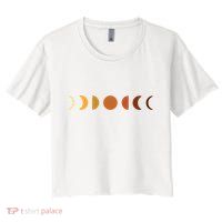 Solar Eclipse Moon Crop Top