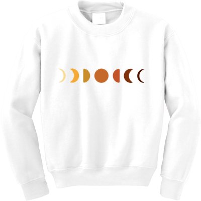 Solar Eclipse Moon Kids Sweatshirt