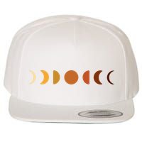 Solar Eclipse Moon Wool Snapback Cap