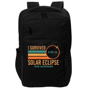 Solar Eclipse New Hampshire April 8 2024 Survived Impact Tech Backpack