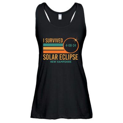 Solar Eclipse New Hampshire April 8 2024 Survived Ladies Essential Flowy Tank