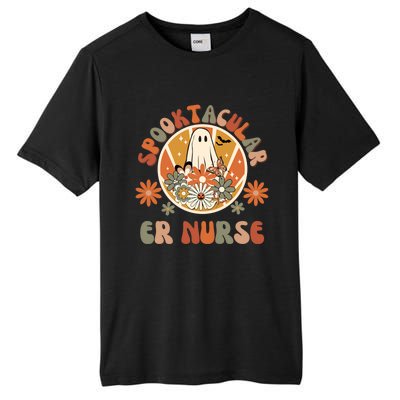 Spooktacular Er Nurse Emergency Room Nurse Halloween Er Rn Gift Tall Fusion ChromaSoft Performance T-Shirt