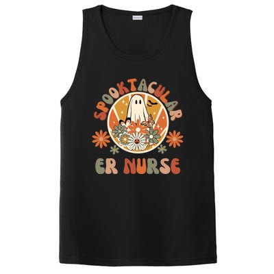 Spooktacular Er Nurse Emergency Room Nurse Halloween Er Rn Gift PosiCharge Competitor Tank