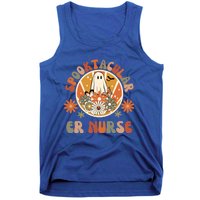 Spooktacular Er Nurse Emergency Room Nurse Halloween Er Rn Gift Tank Top