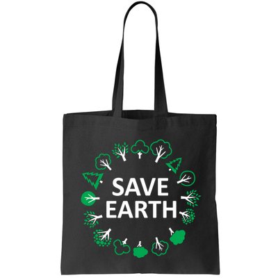 Save Earth Nature Trees Bag
