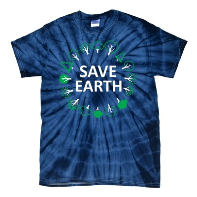 Save Earth Nature Trees Tie-Dye T-Shirt