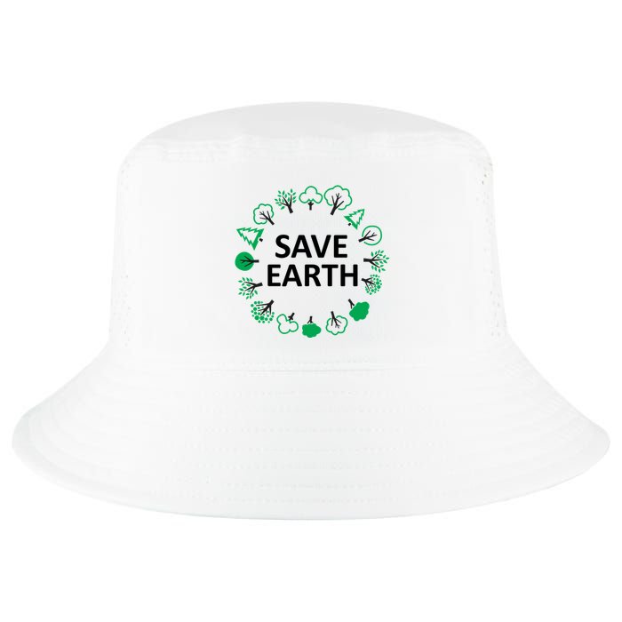 Save Earth Nature Trees Cool Comfort Performance Bucket Hat