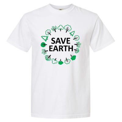 Save Earth Nature Trees Garment-Dyed Heavyweight T-Shirt