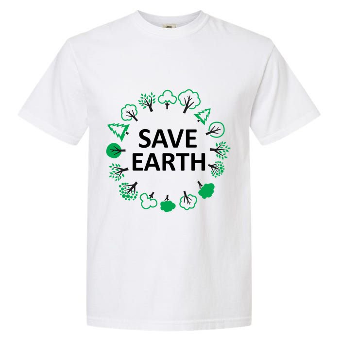 Save Earth Nature Trees Garment-Dyed Heavyweight T-Shirt