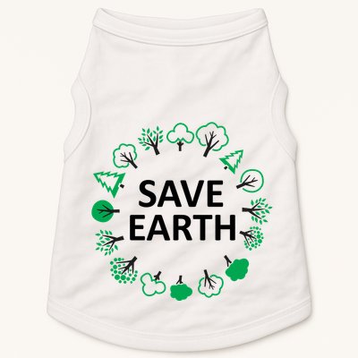 Save Earth Nature Trees Doggie Tank