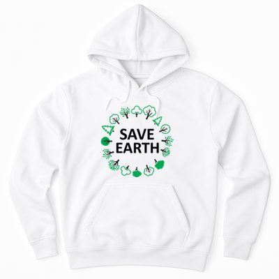Save Earth Nature Trees Hoodie