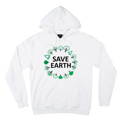 Save Earth Nature Trees Hoodie