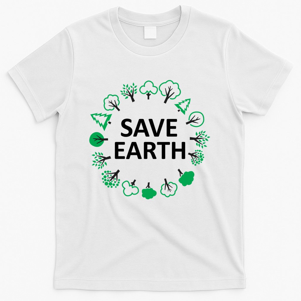 Save Earth Nature Trees T-Shirt