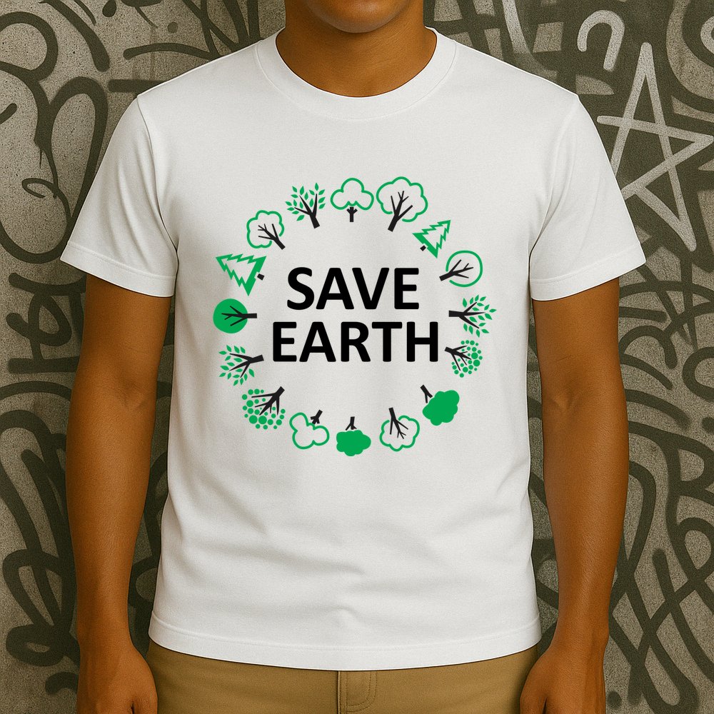 Save Earth Nature Trees T-Shirt