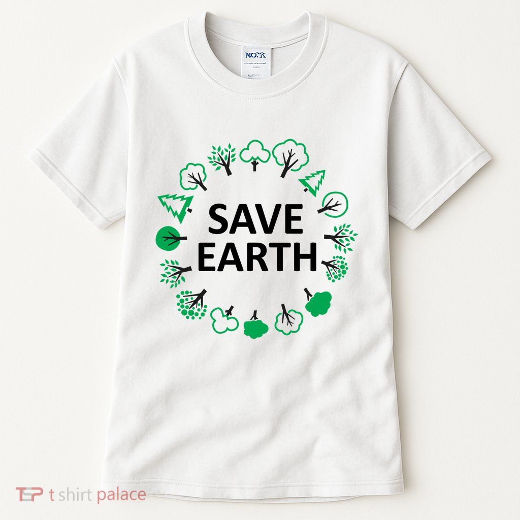Save Earth Nature Trees Tall T-Shirt