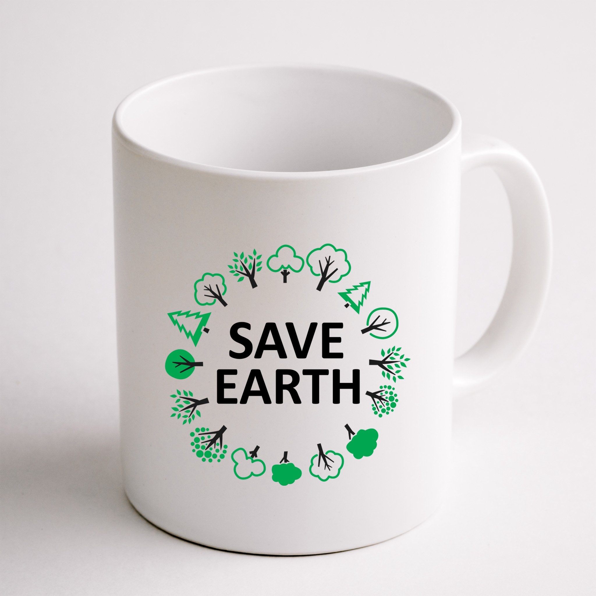 Save Earth Nature Trees Mug