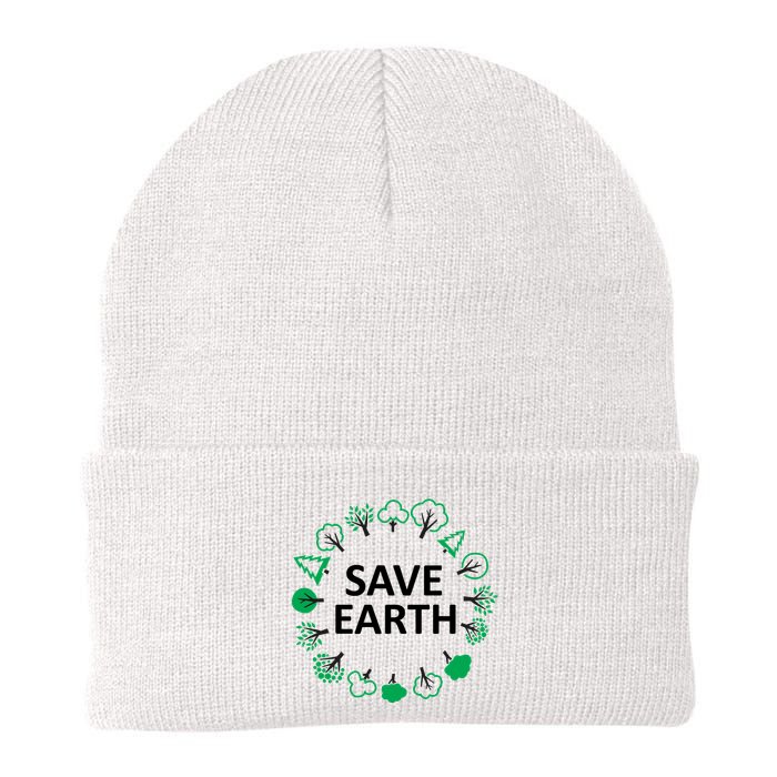 Save Earth Nature Trees Beanie