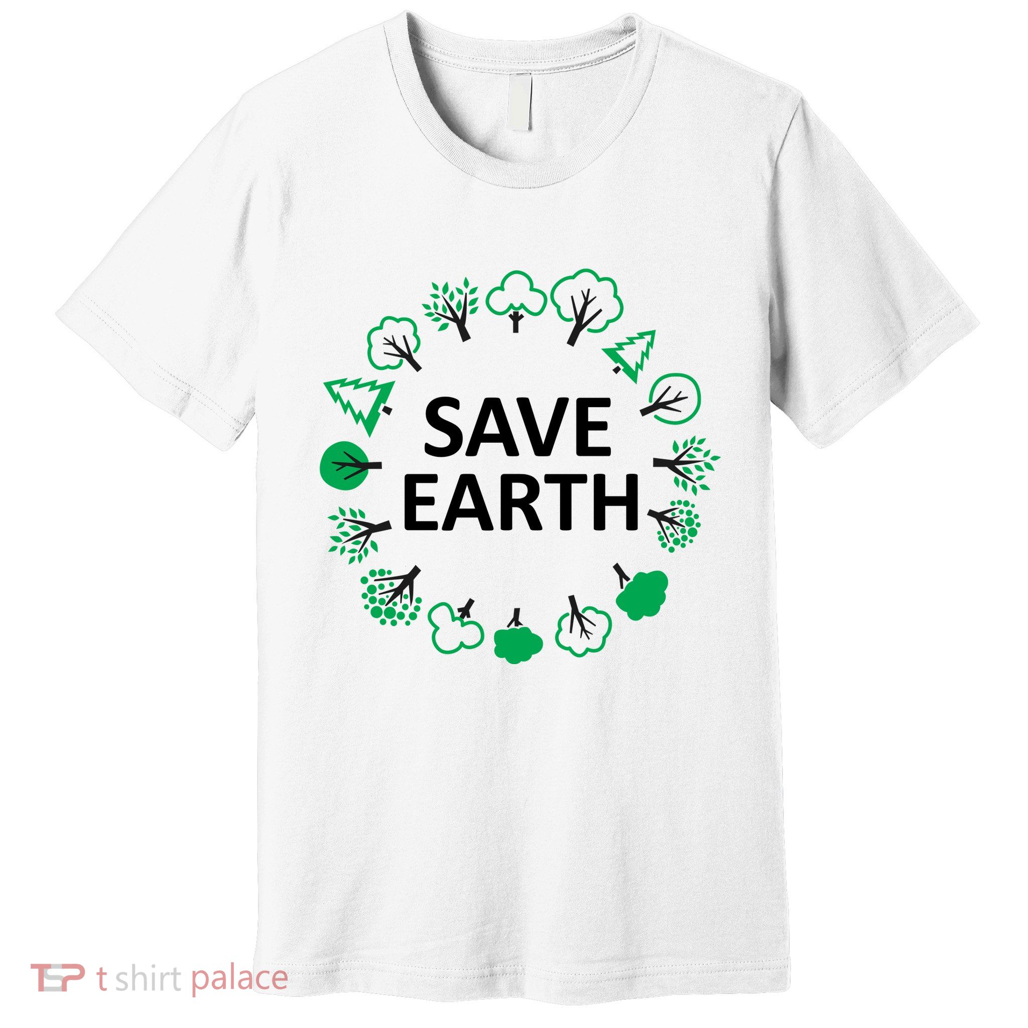 Save Earth Nature Trees Premium T-Shirt