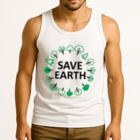 Save Earth Nature Trees Tank Top