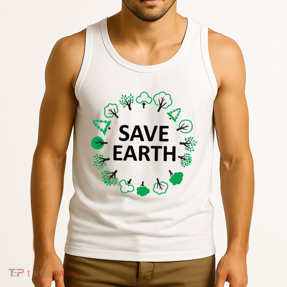 Save Earth Nature Trees Tank Top