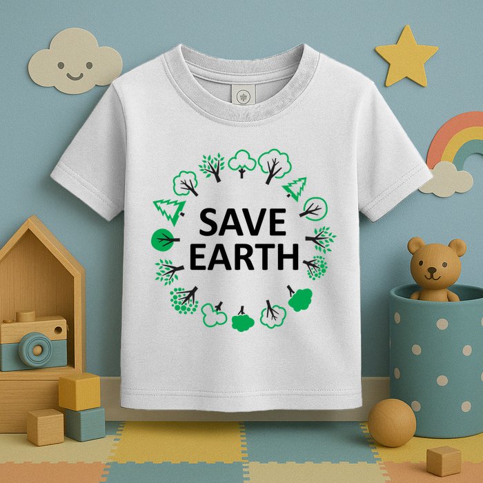 Save Earth Nature Trees Toddler T-Shirt