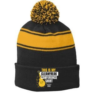 Special Edition Nashville Cleanfreak Stripe Pom Pom Beanie