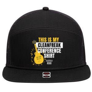 Special Edition Nashville Cleanfreak 7 Panel Mesh Trucker Snapback Hat