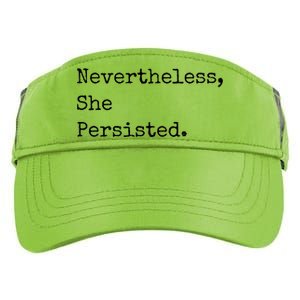 Senator Elizabeth Warren Nevertheless, She Persisted. Adult Drive Performance Visor