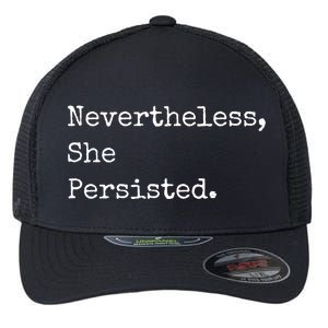 Senator Elizabeth Warren Nevertheless, She Persisted. Flexfit Unipanel Trucker Cap