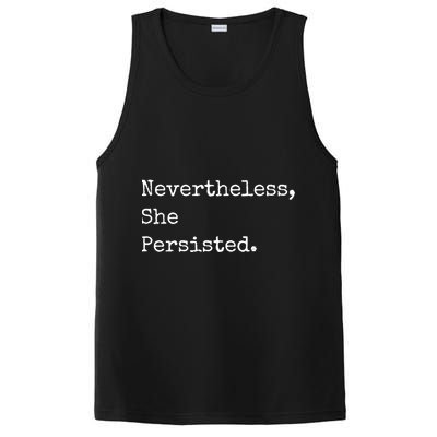 Senator Elizabeth Warren Nevertheless, She Persisted. PosiCharge Competitor Tank