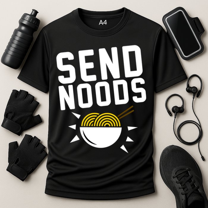 Send Noodles Cooling Performance Crew T-Shirt