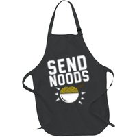 Send Noodles Full-Length Apron With Pockets