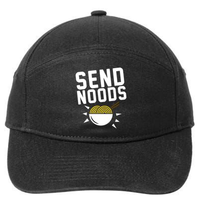 Send Noodles 7-Panel Snapback Hat