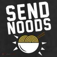 Send Noodles 11oz C Handle Ceramic Mug