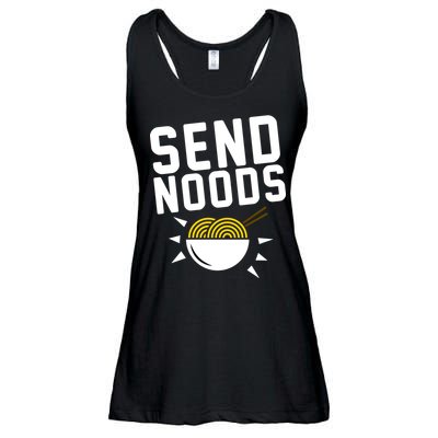 Send Noodles Ladies Essential Flowy Tank