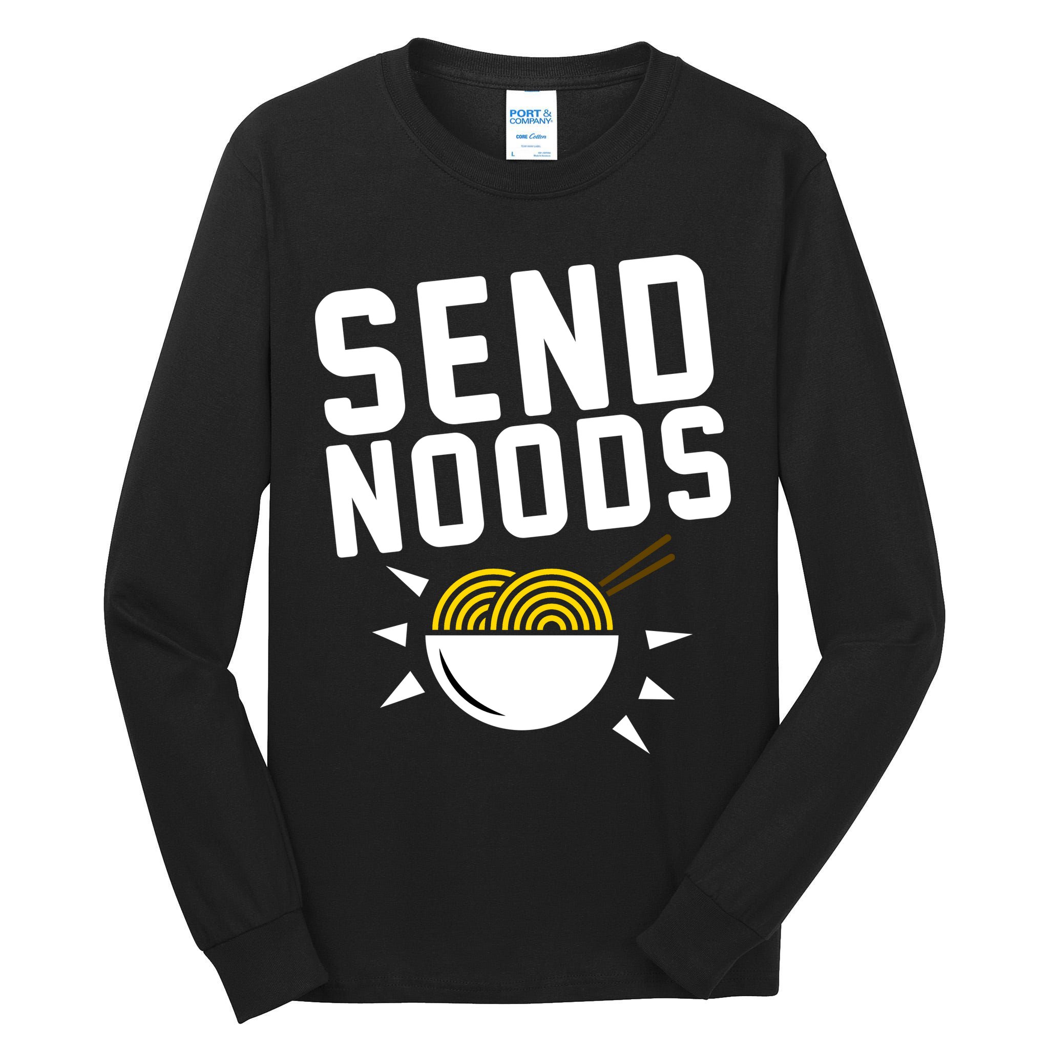 Send Noodles Tall Long Sleeve T-Shirt
